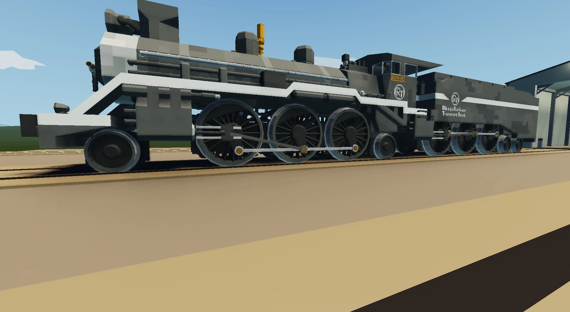 メーカー不明 4－6－0 キャメルバック テンダー蒸気機関車